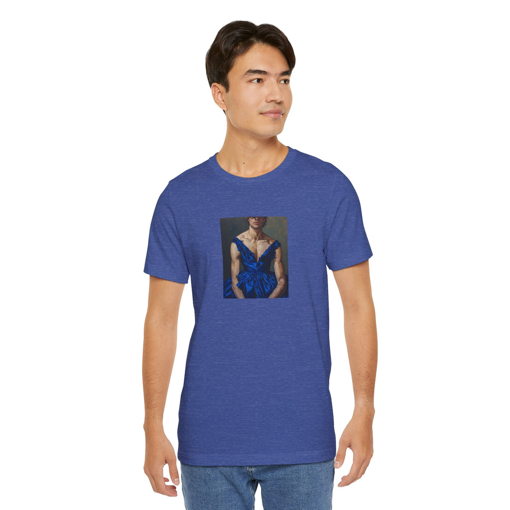 Man In Blue Dress T-Shirt