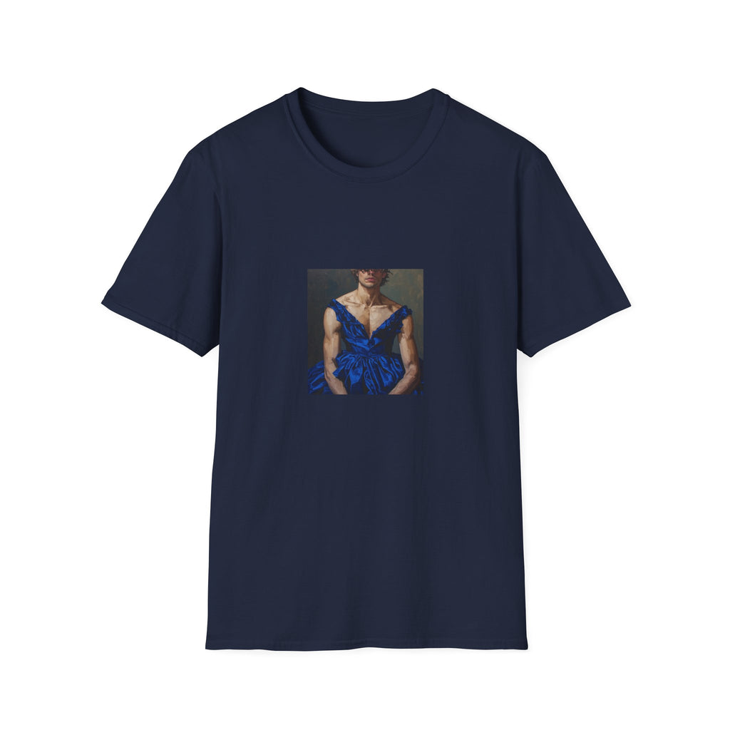 Man In Blue Dress T-shirt