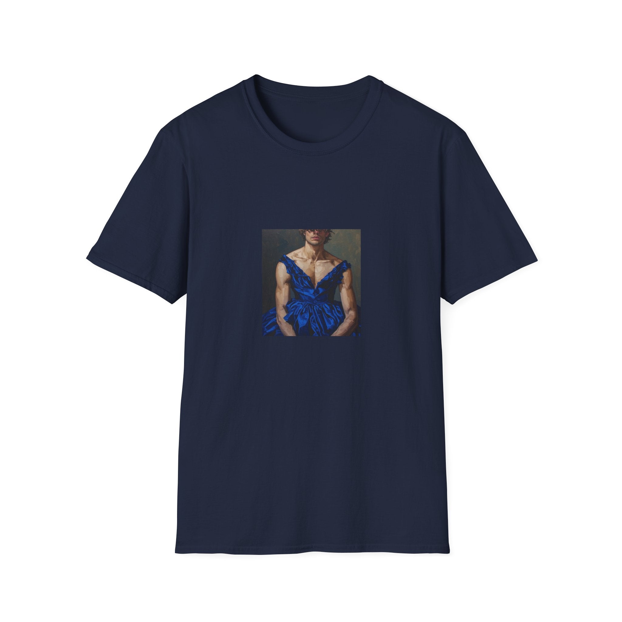 Man In Blue Dress T-shirt