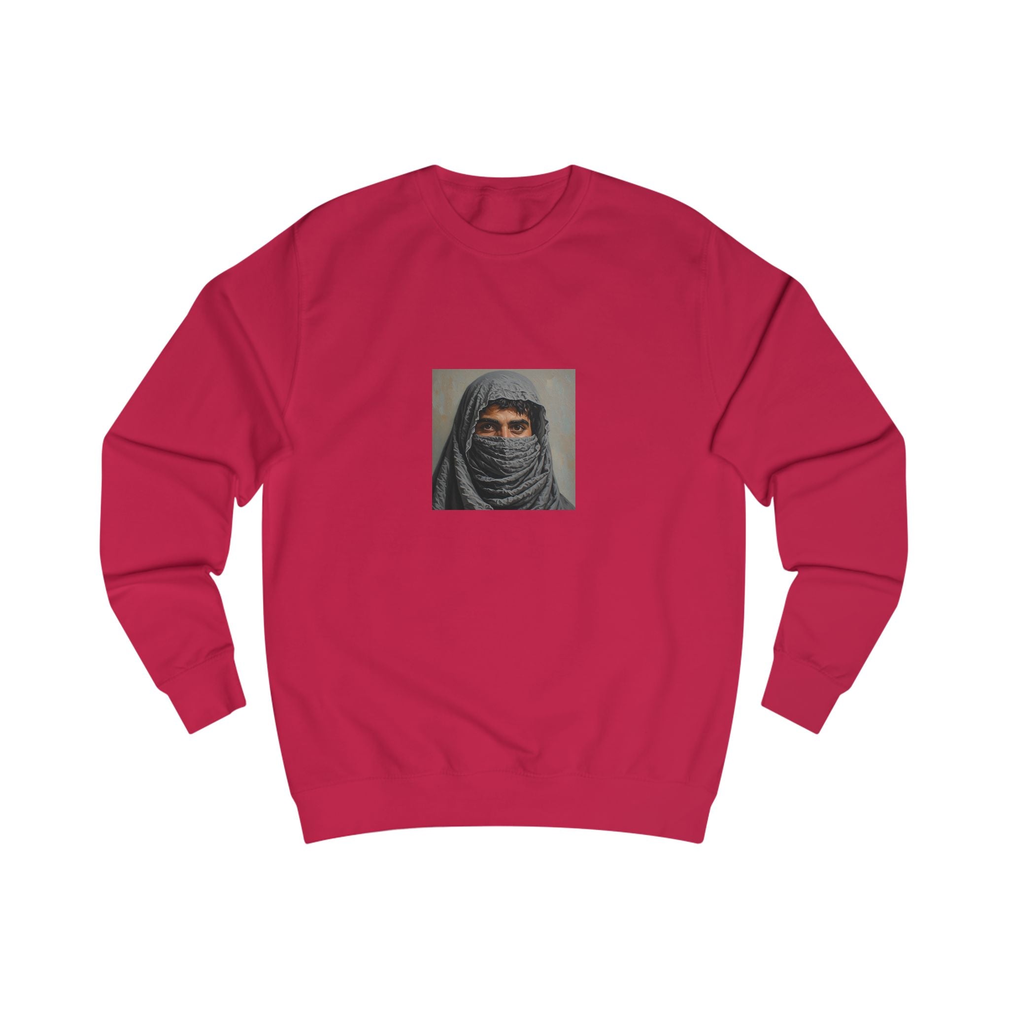 Veiled Man Portrait Crewneck Sweatshirt