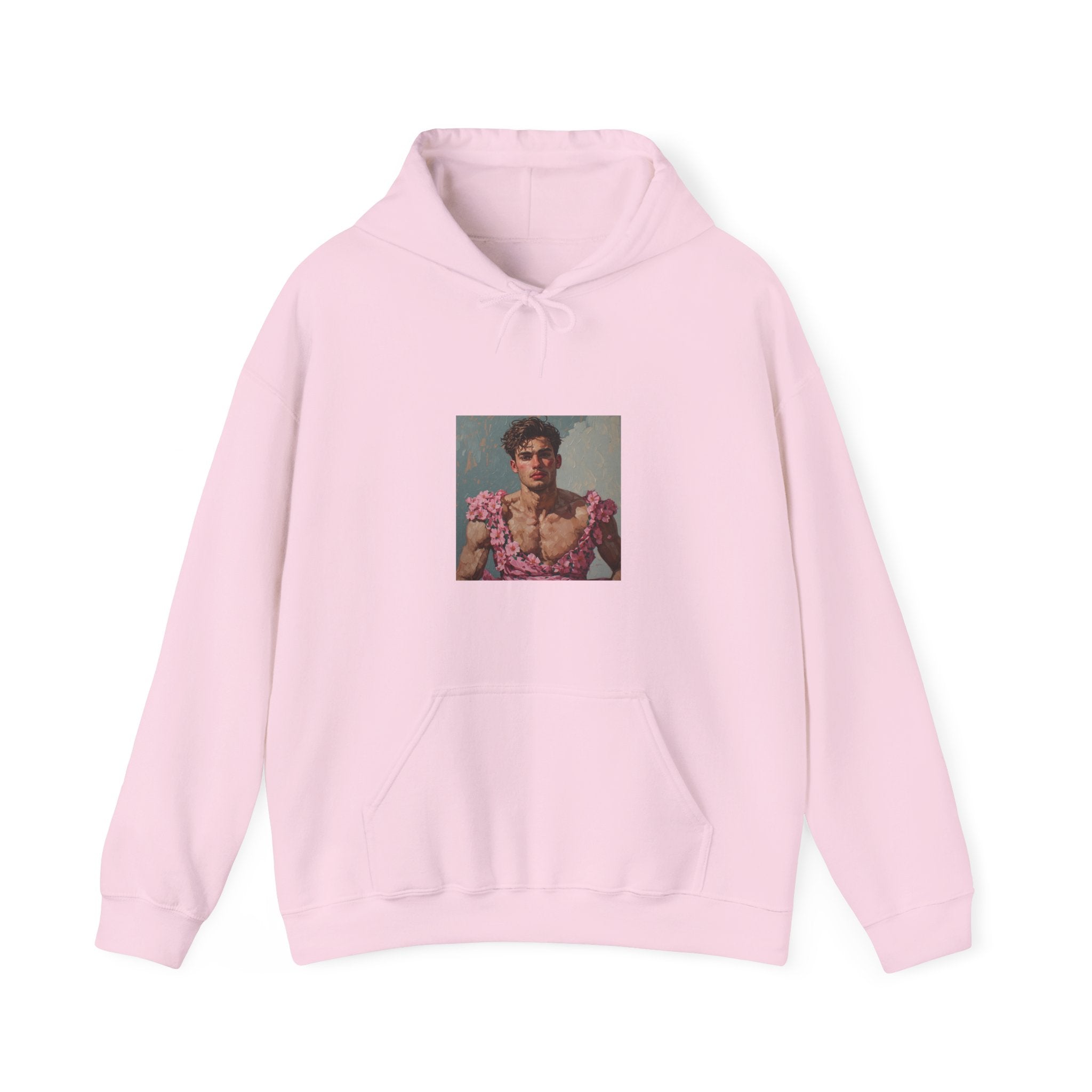 Man In Pink Dress Graphic Pullover