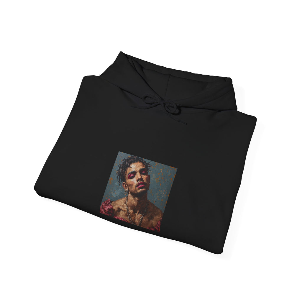 Man w/ Pink Eyeshadow Hoodie