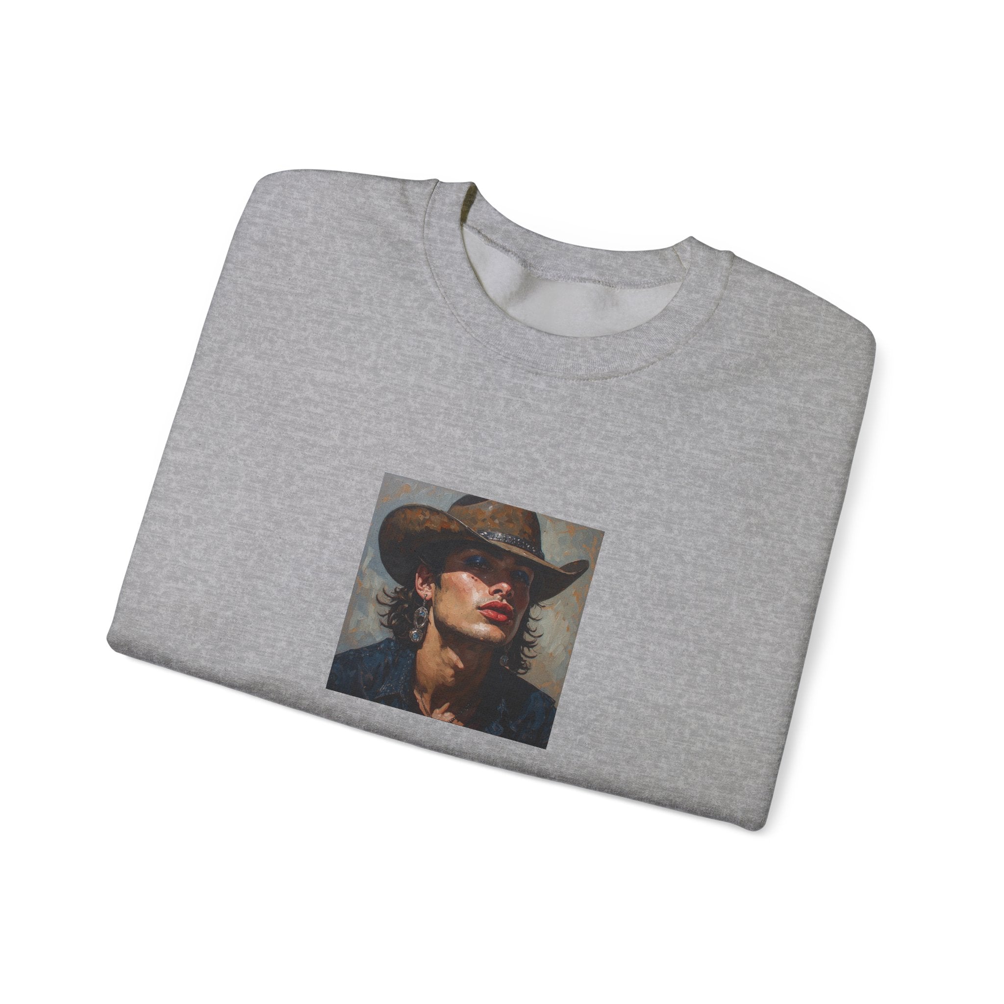 Cowboy Portrait Sweatshirt
