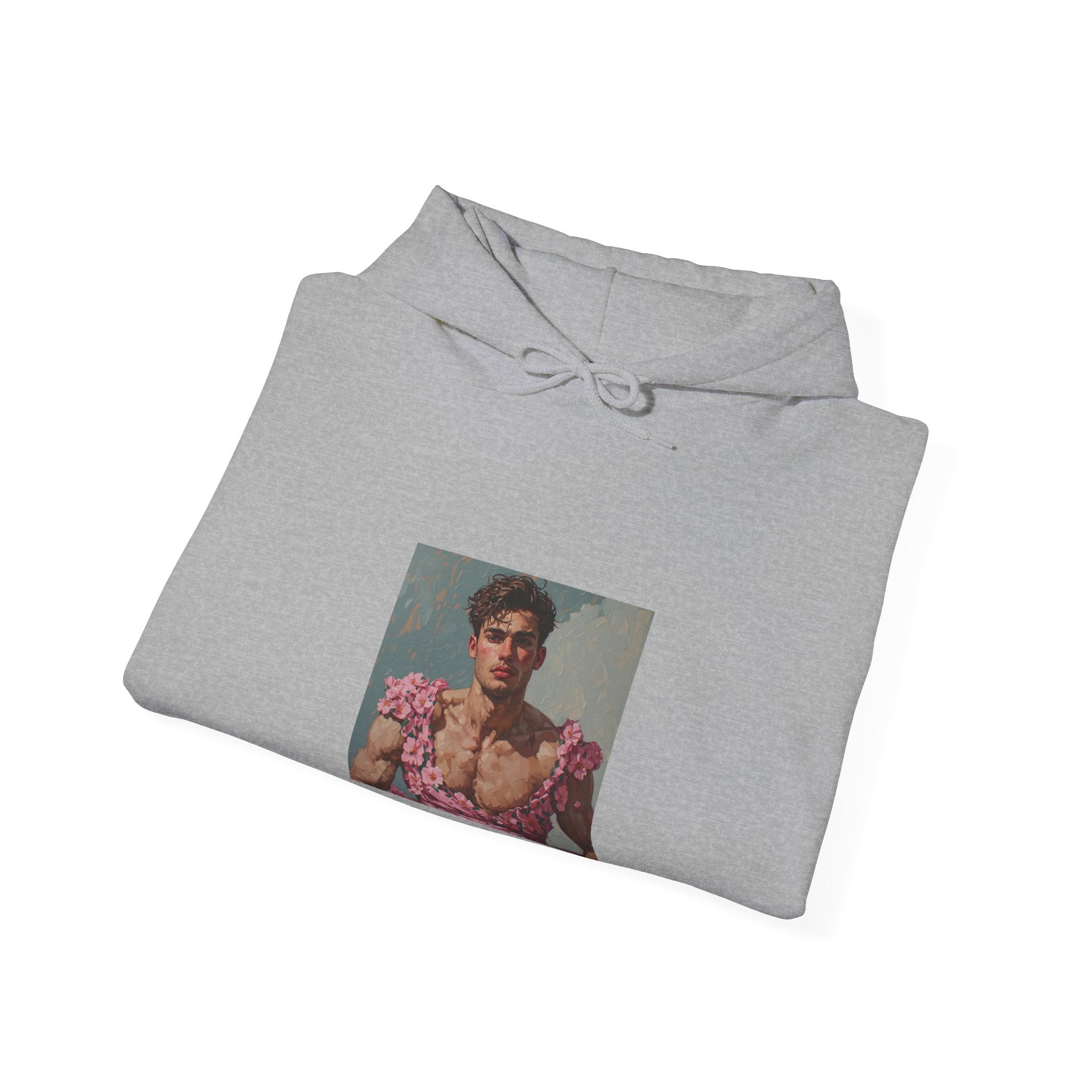 Man In Pink Dress Graphic Pullover