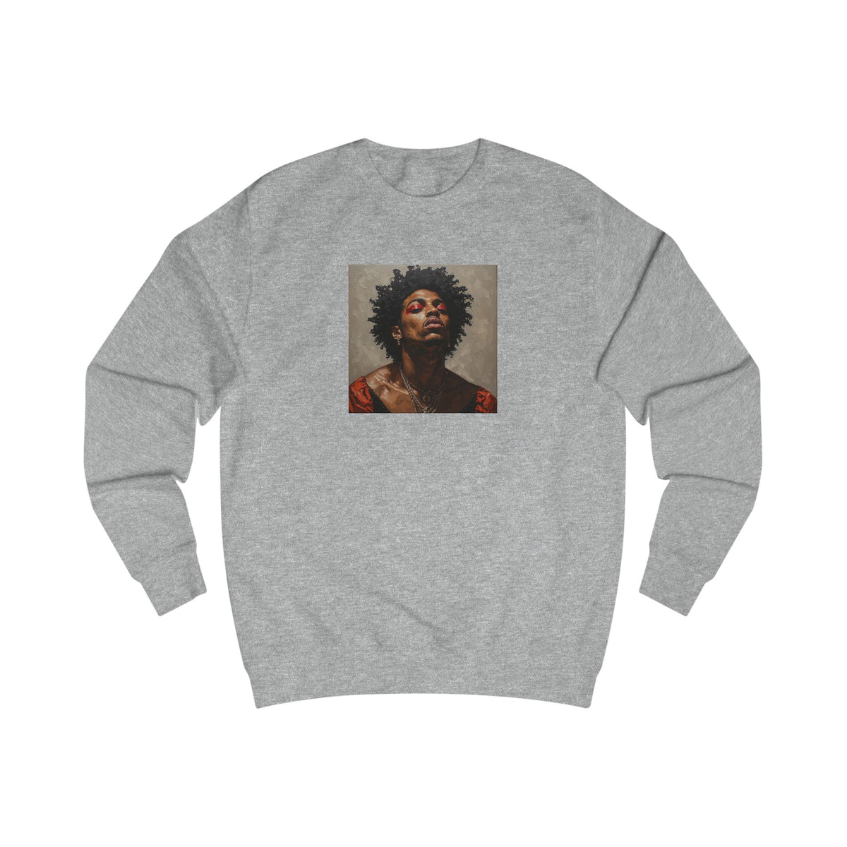 Man w/ Red Eyeshadow Sweatshirt