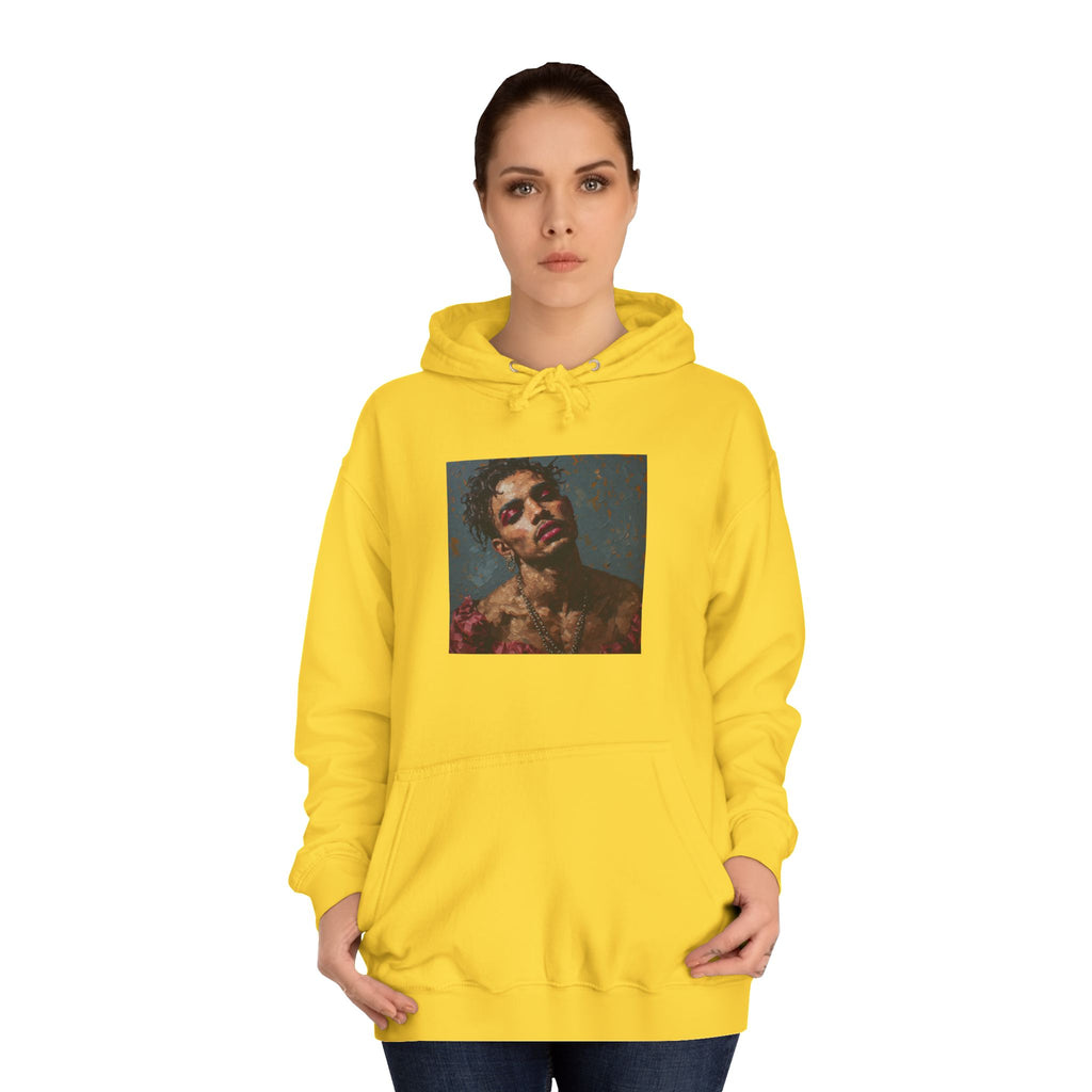 Man w/ Pink Eye Shadow Hoodie