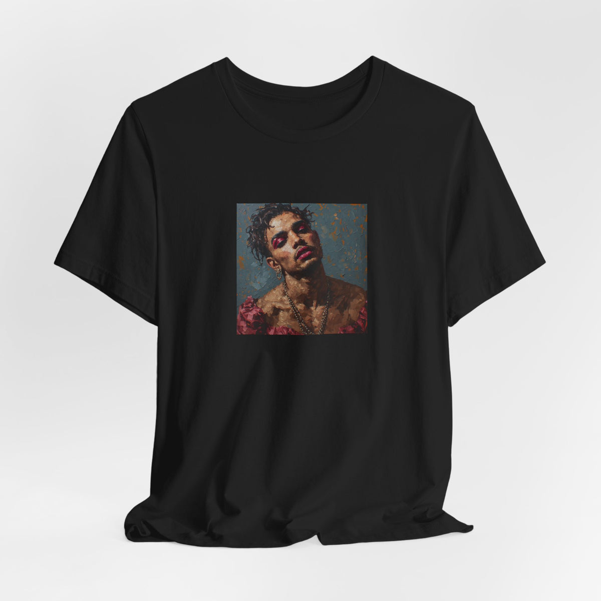 Man w/ Pink Eyeshadow T-Shirt