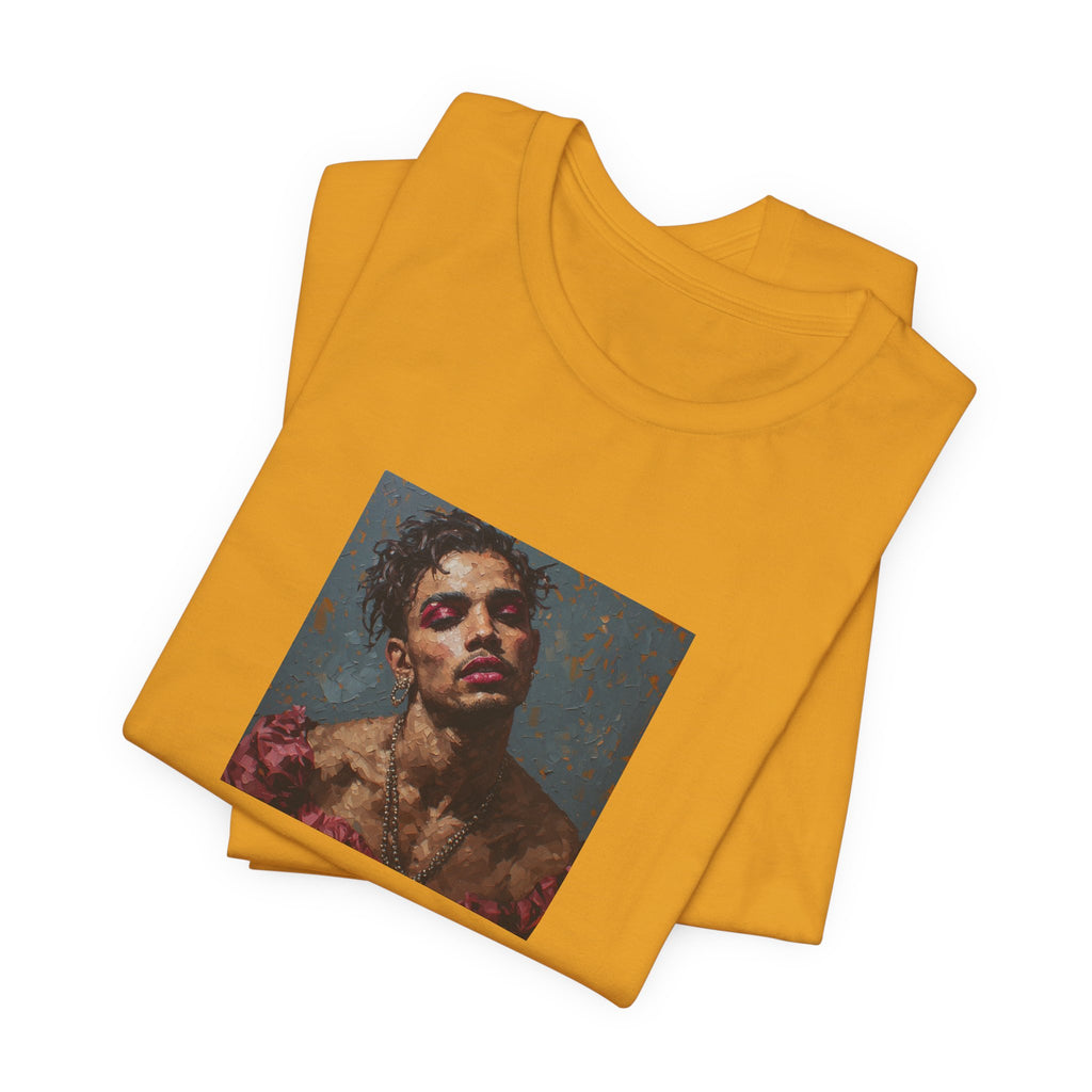 Man w/ Pink Eyeshadow T-Shirt