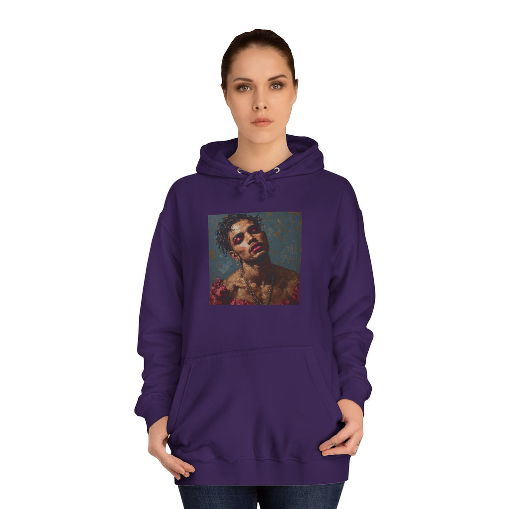 Man w/ Pink Eye Shadow Hoodie