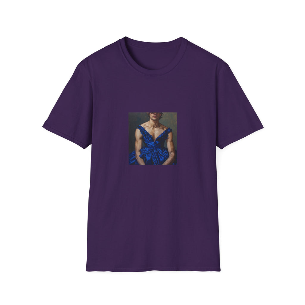 Man In Blue Dress T-shirt