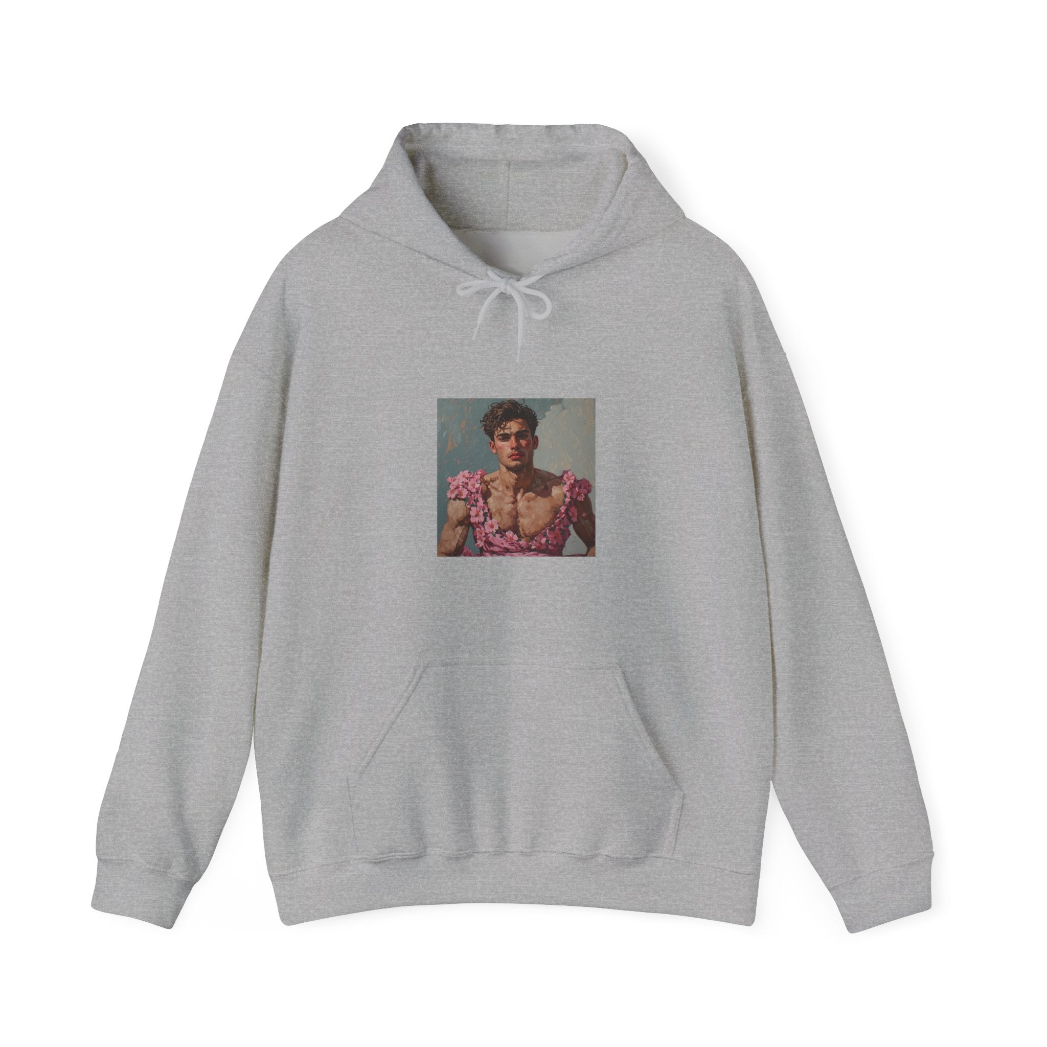Man In Pink Dress Graphic Pullover