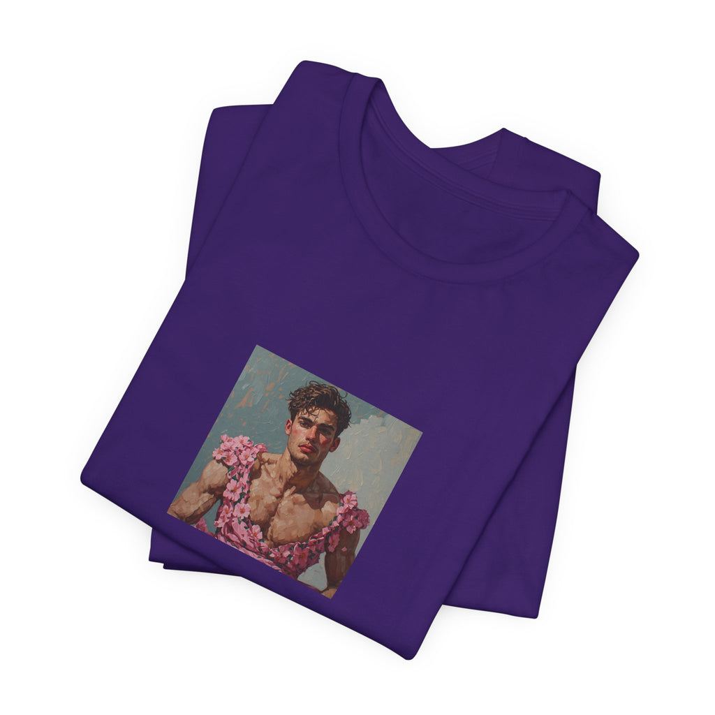 Man In Pink Dress T-shirt