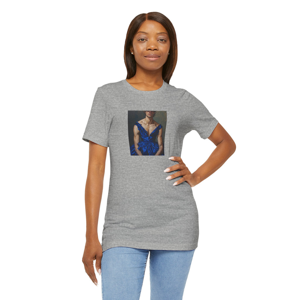 Man In Blue Dress T-Shirt