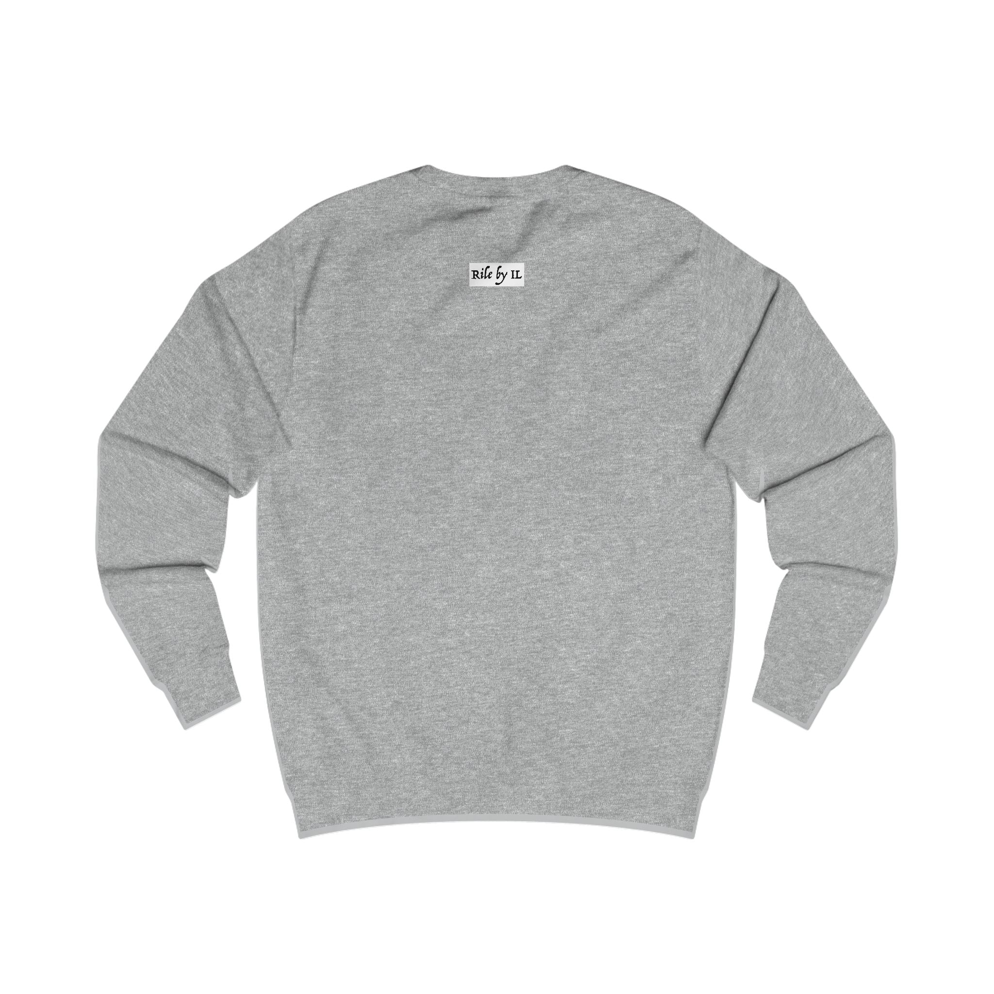 Man In Blue Dress Cropped Portrait Sweatshirt