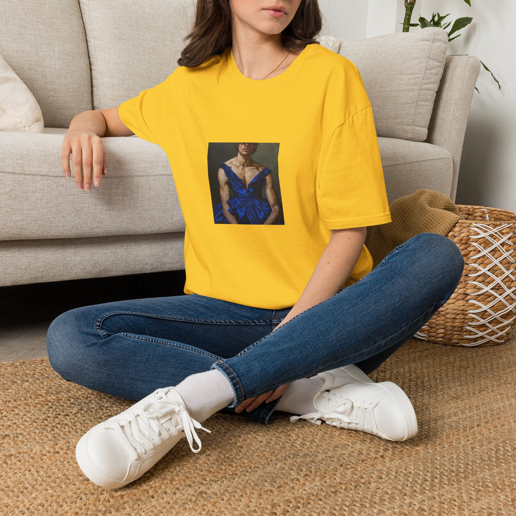 Man In Blue Dress T-shirt