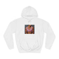 Man In Pink Crop Top Hoodie