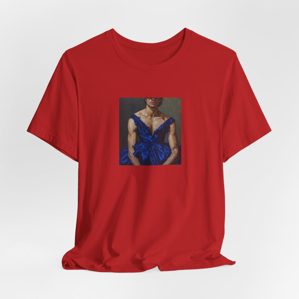 Man In Blue Dress T-Shirt