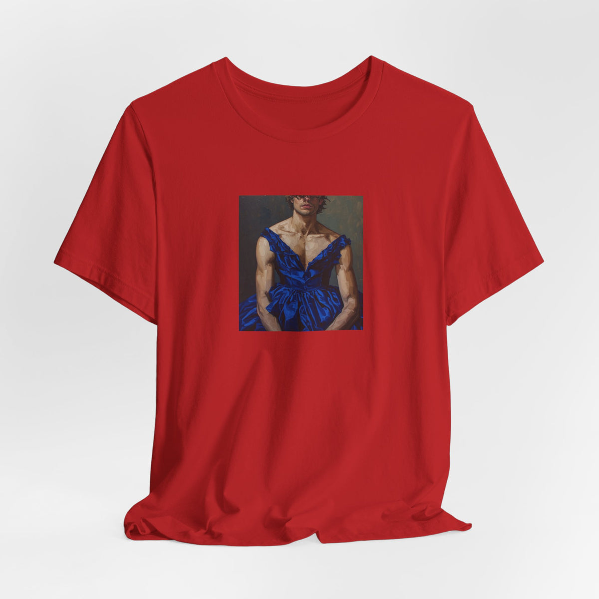 Man In Blue Dress T-Shirt