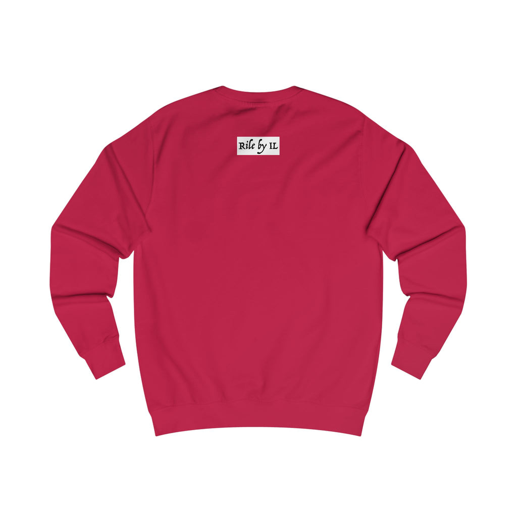 Man In Pink Dress Sweatshirt