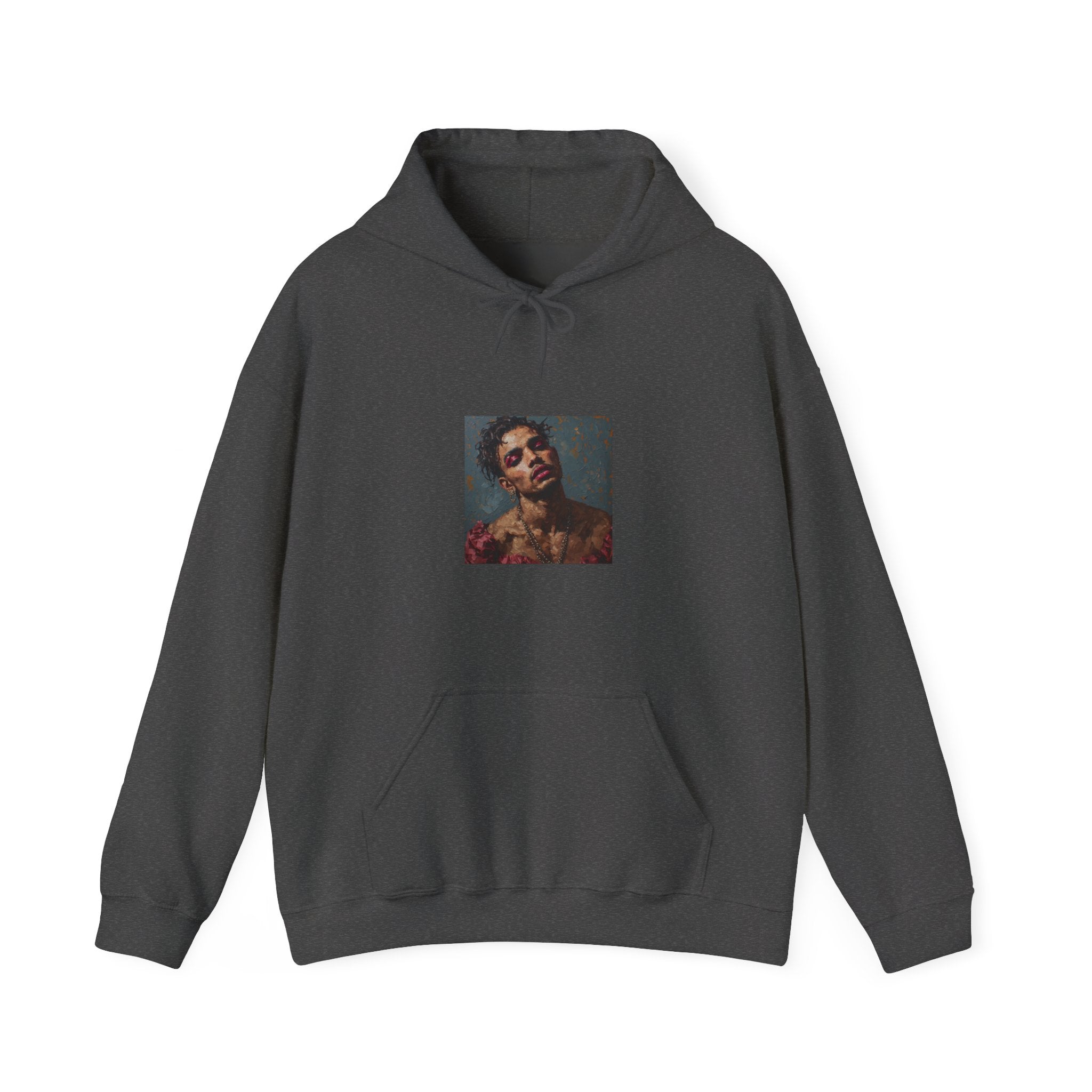 Man w/ Pink Eyeshadow Hoodie