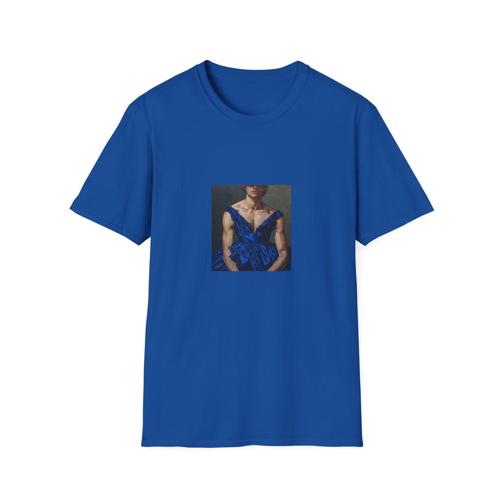 Man In Blue Dress T-shirt