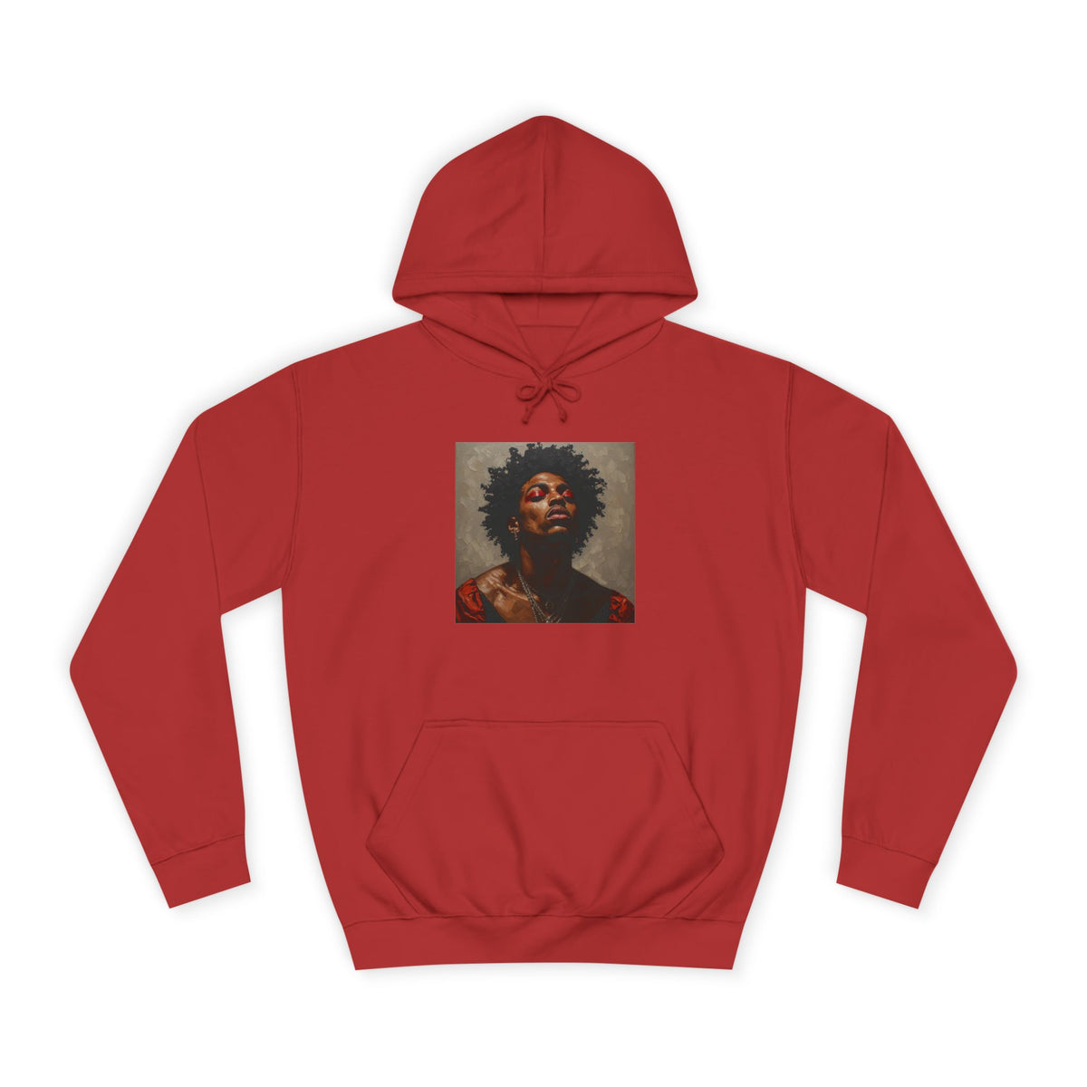 Man w/ Red Eyeshadow Hoodie