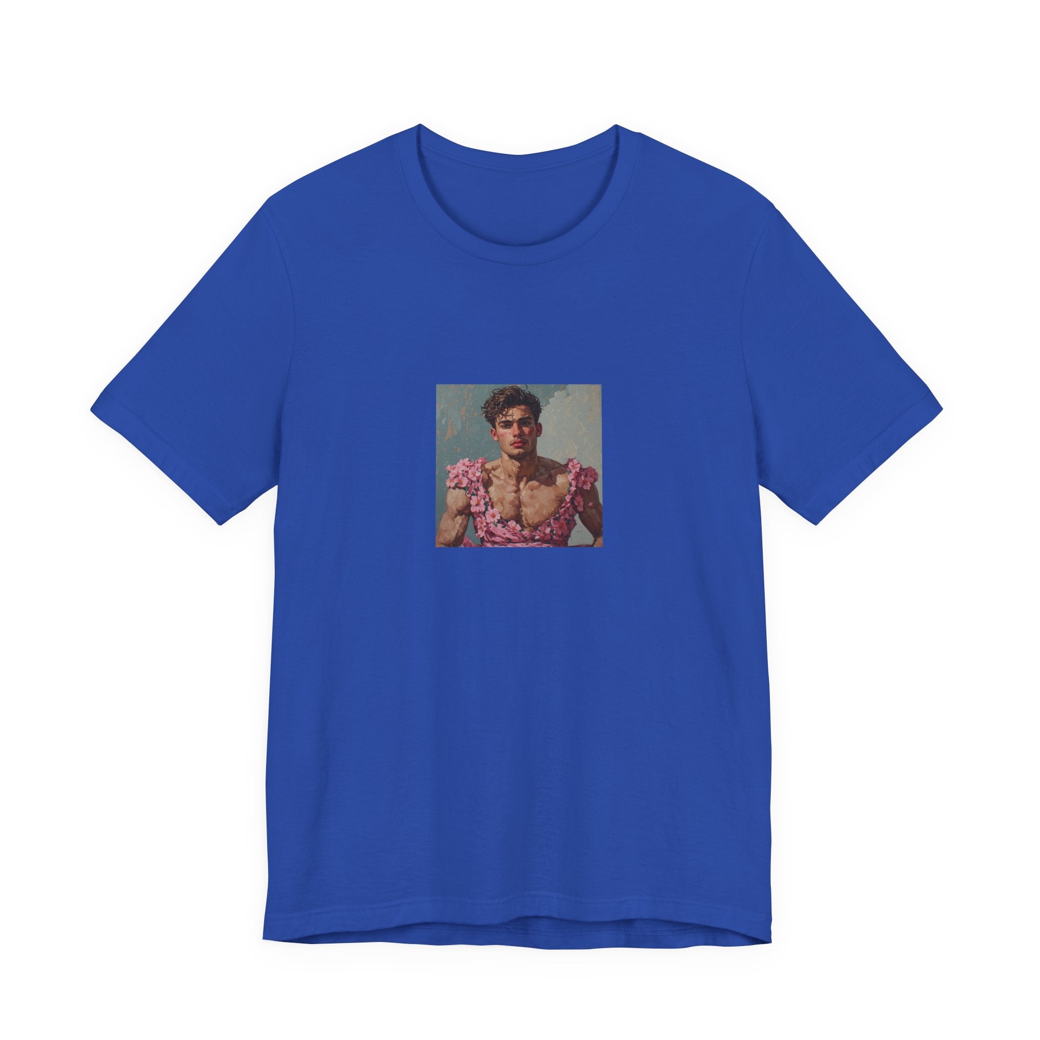 Man In Pink Dress T-shirt