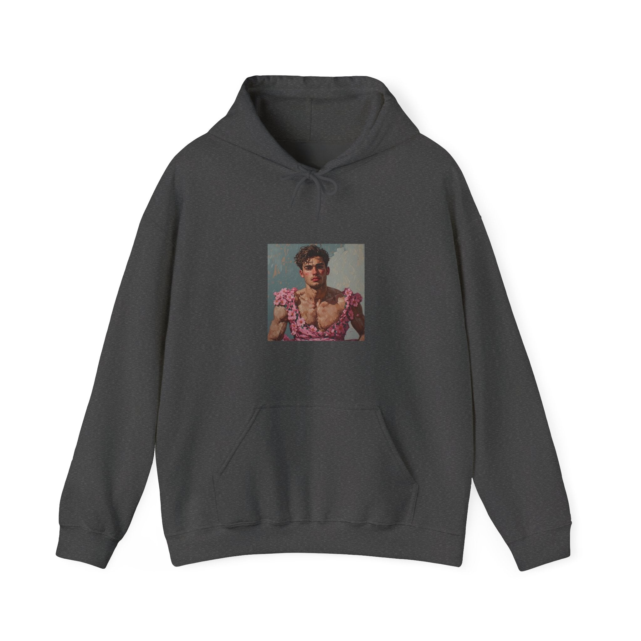 Man In Pink Dress Graphic Pullover
