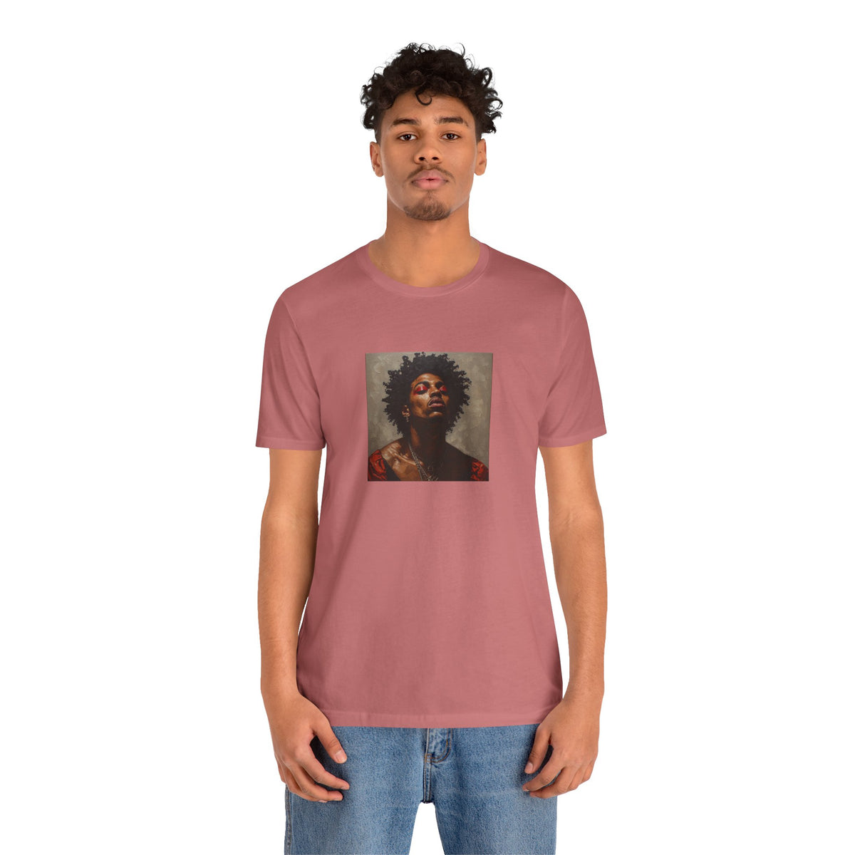 Man w/ Red Eyeshadow T-Shirt