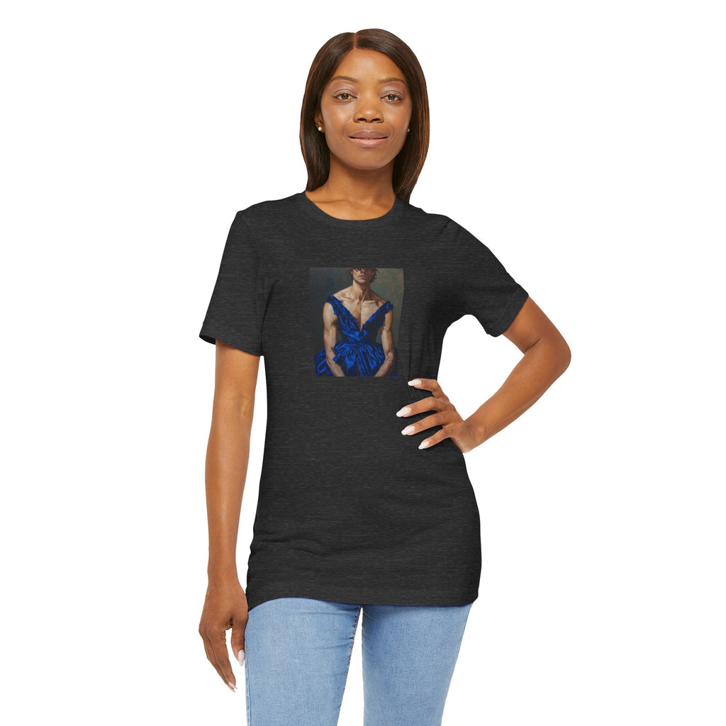 Man In Blue Dress T-Shirt