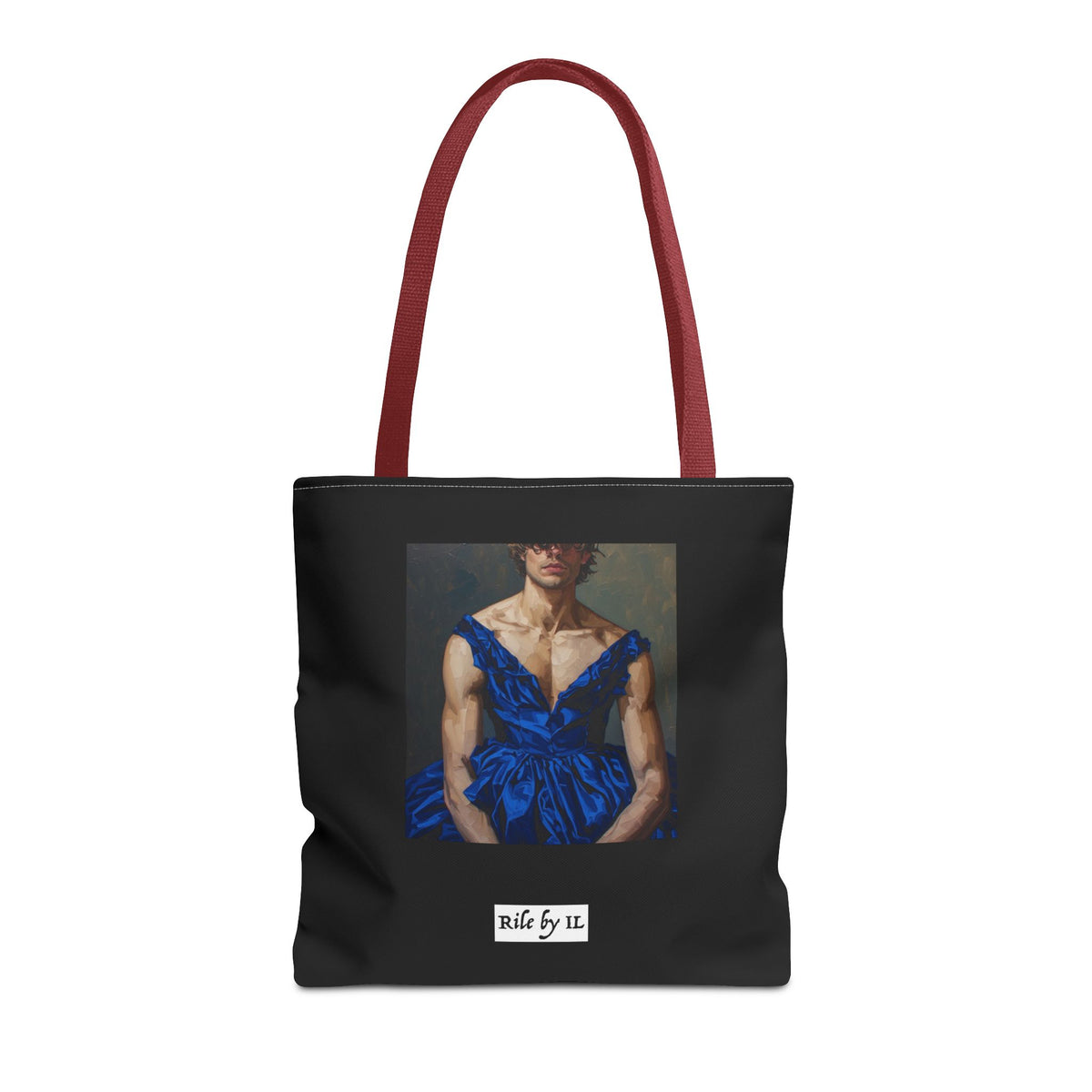 Man In Blue Dress Tote Bag