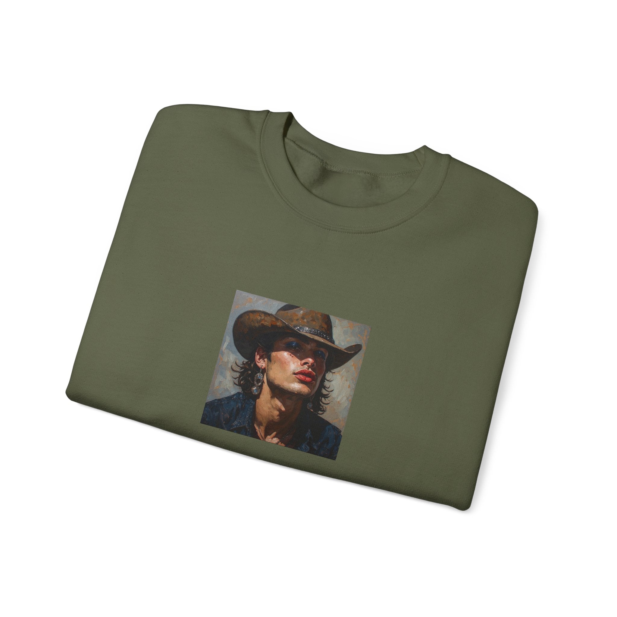 Cowboy Portrait Sweatshirt