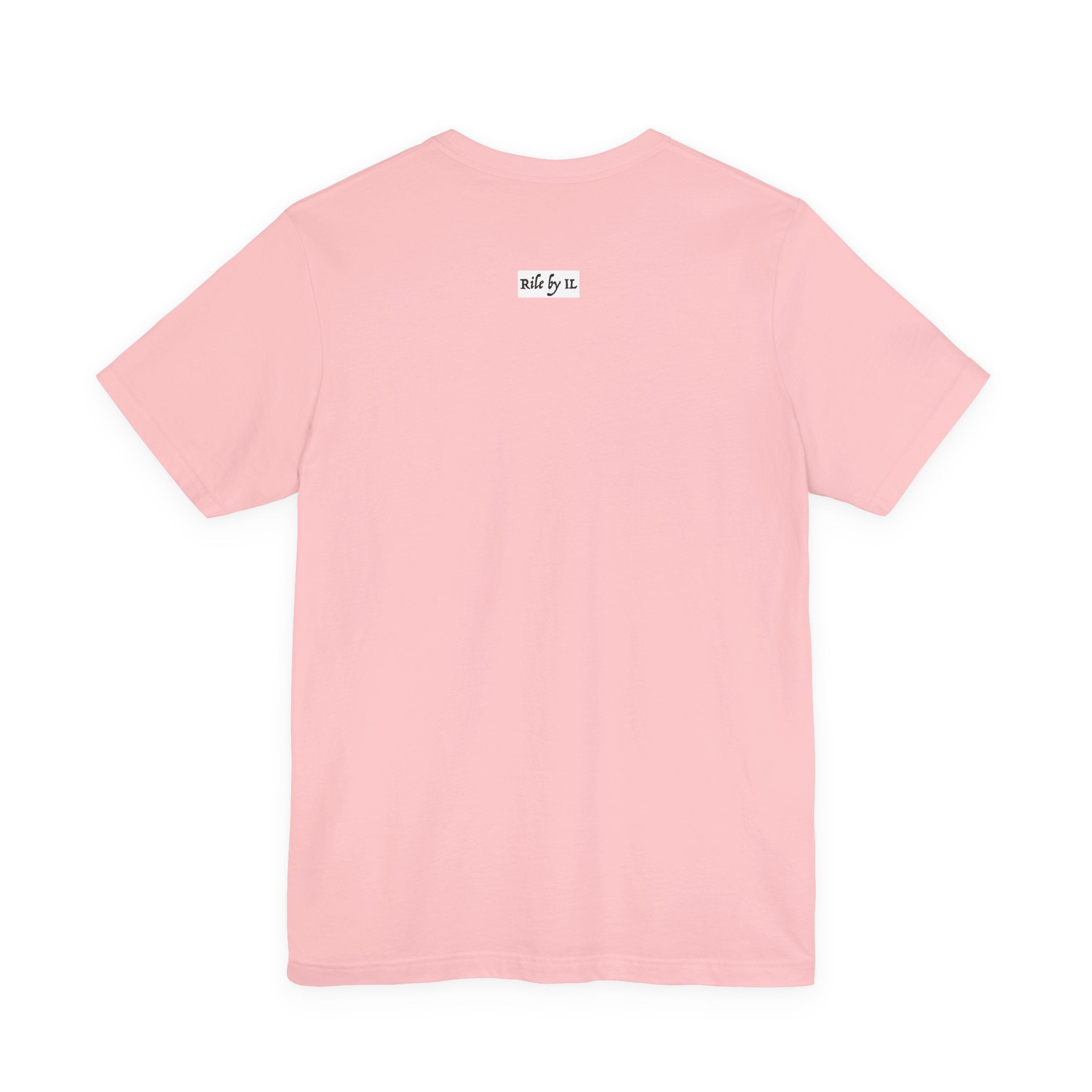 Pink Crop-Top Print T-shirt