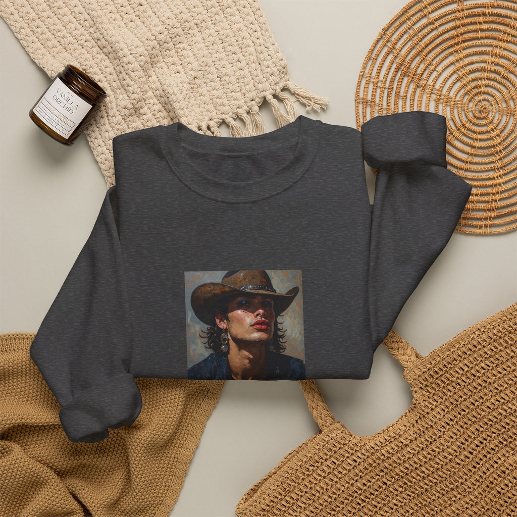 Cowboy Portrait Sweatshirt
