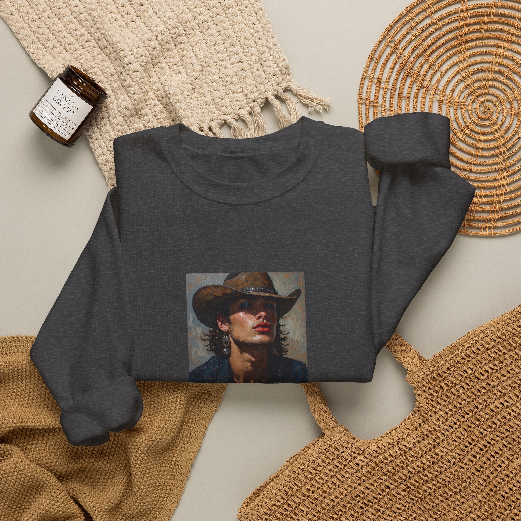 Cowboy Portrait Sweatshirt