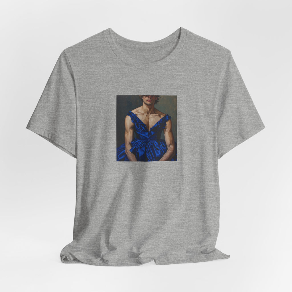 Man In Blue Dress T-Shirt