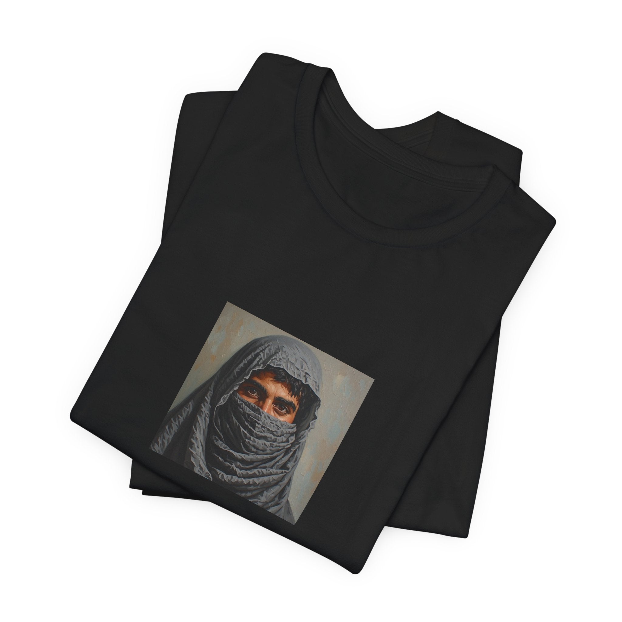 Veiled Man Portrait T-shirt