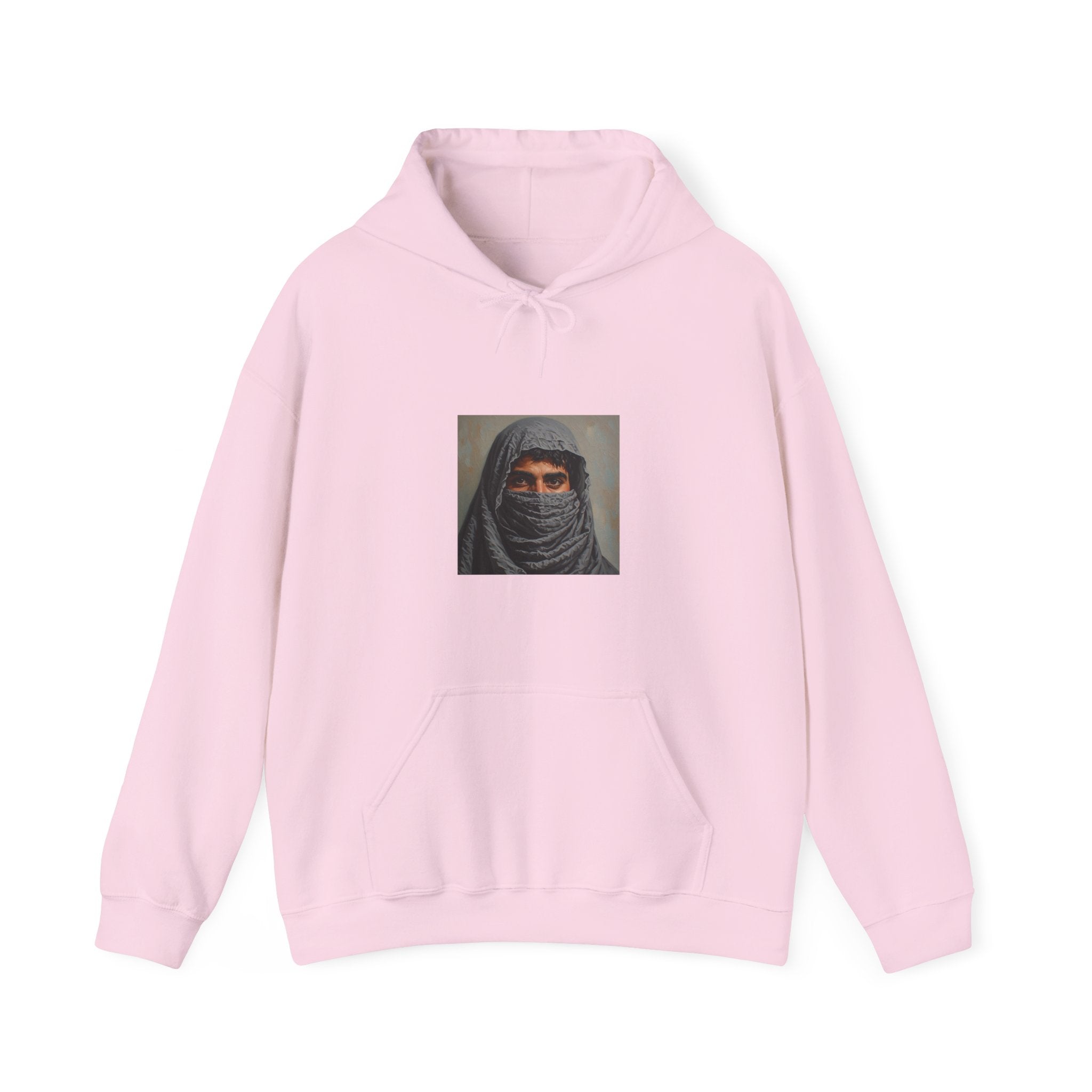 Veiled Man Portrait Hoodie
