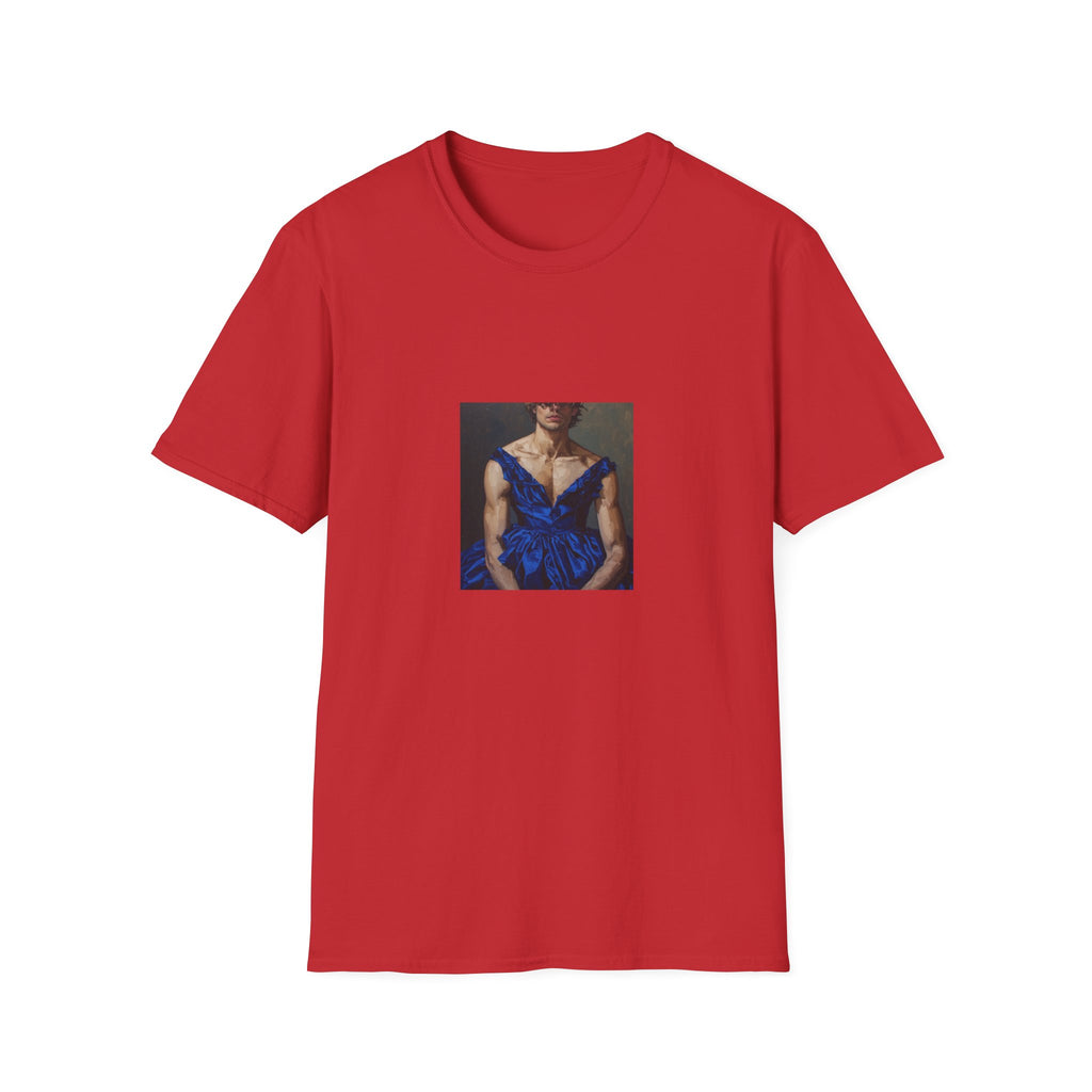 Man In Blue Dress T-shirt