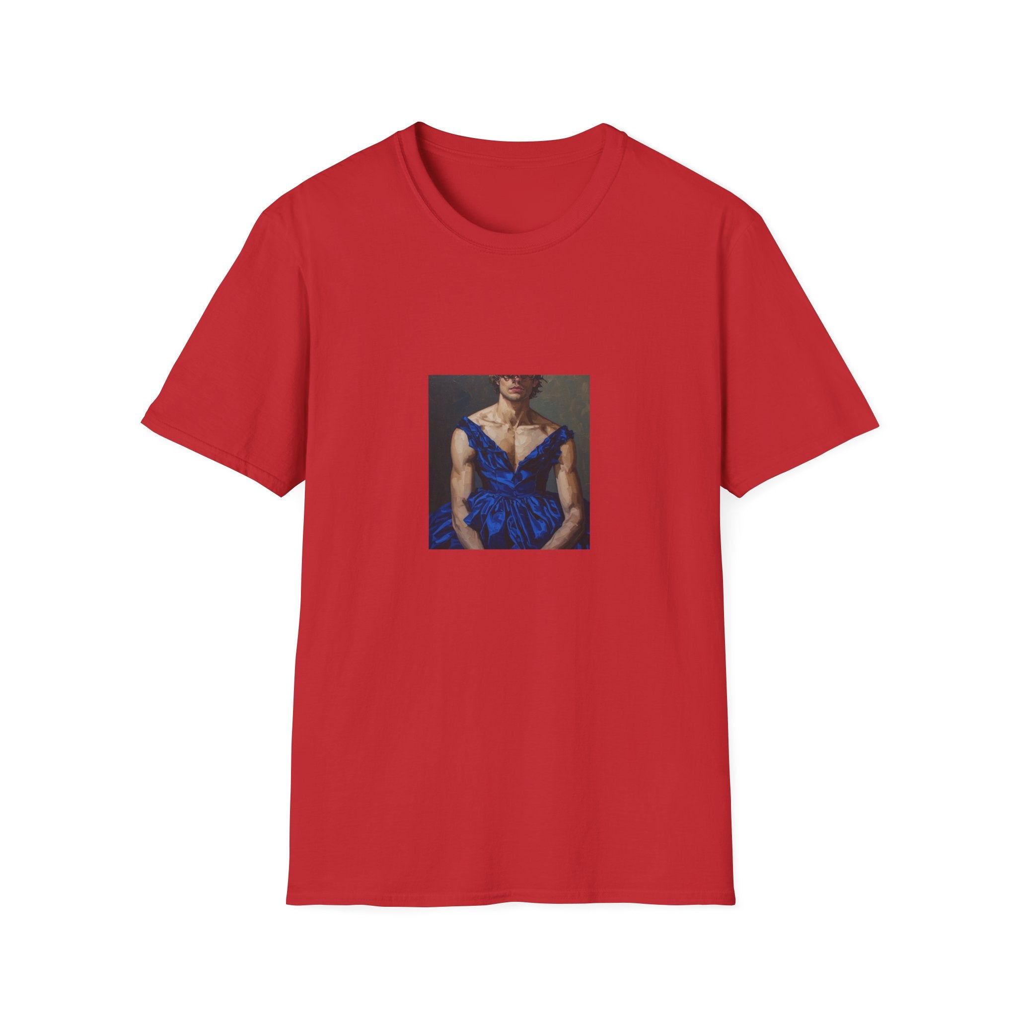 Man In Blue Dress T-shirt