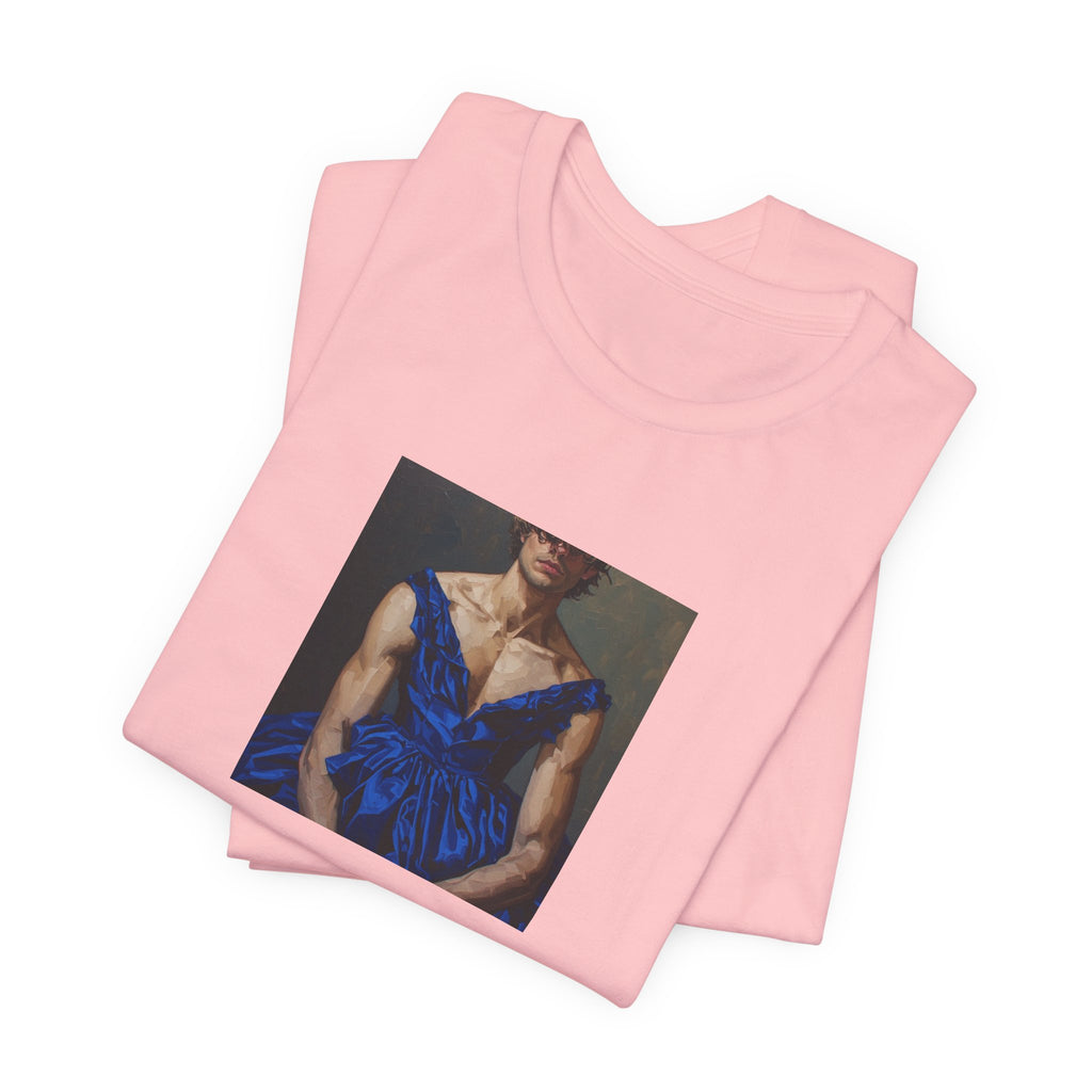 Man In Blue Dress T-Shirt