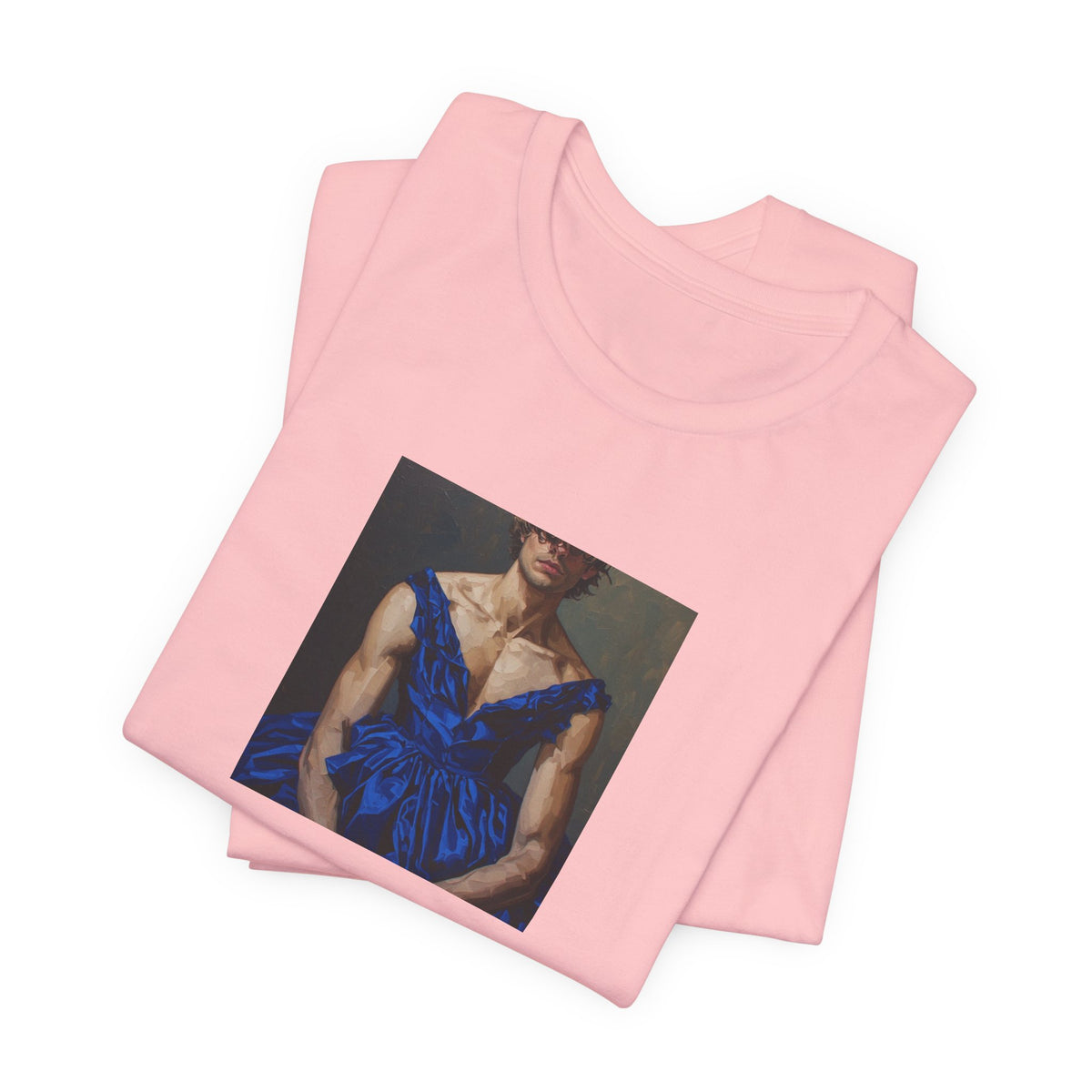 Man In Blue Dress T-Shirt