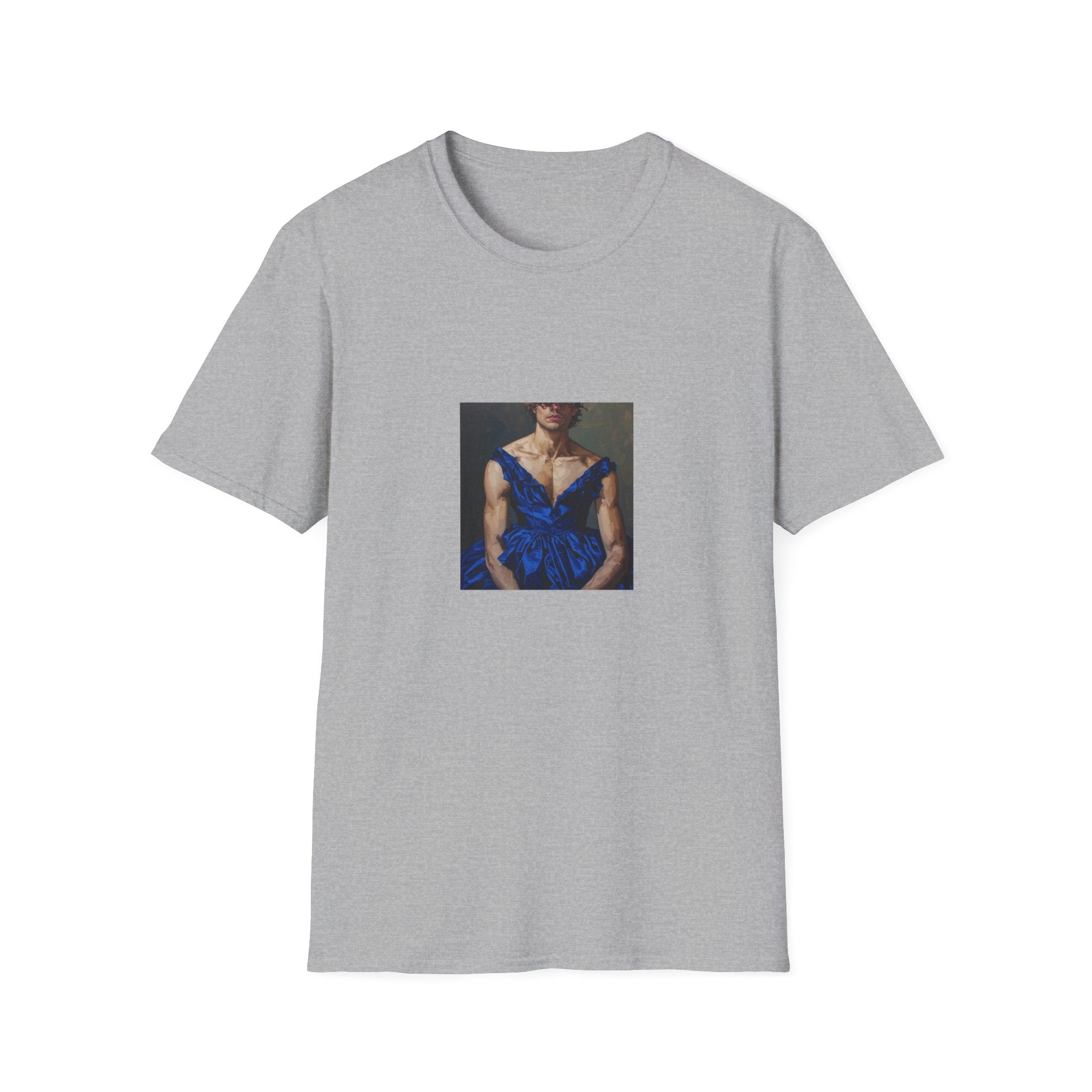 Man In Blue Dress T-shirt