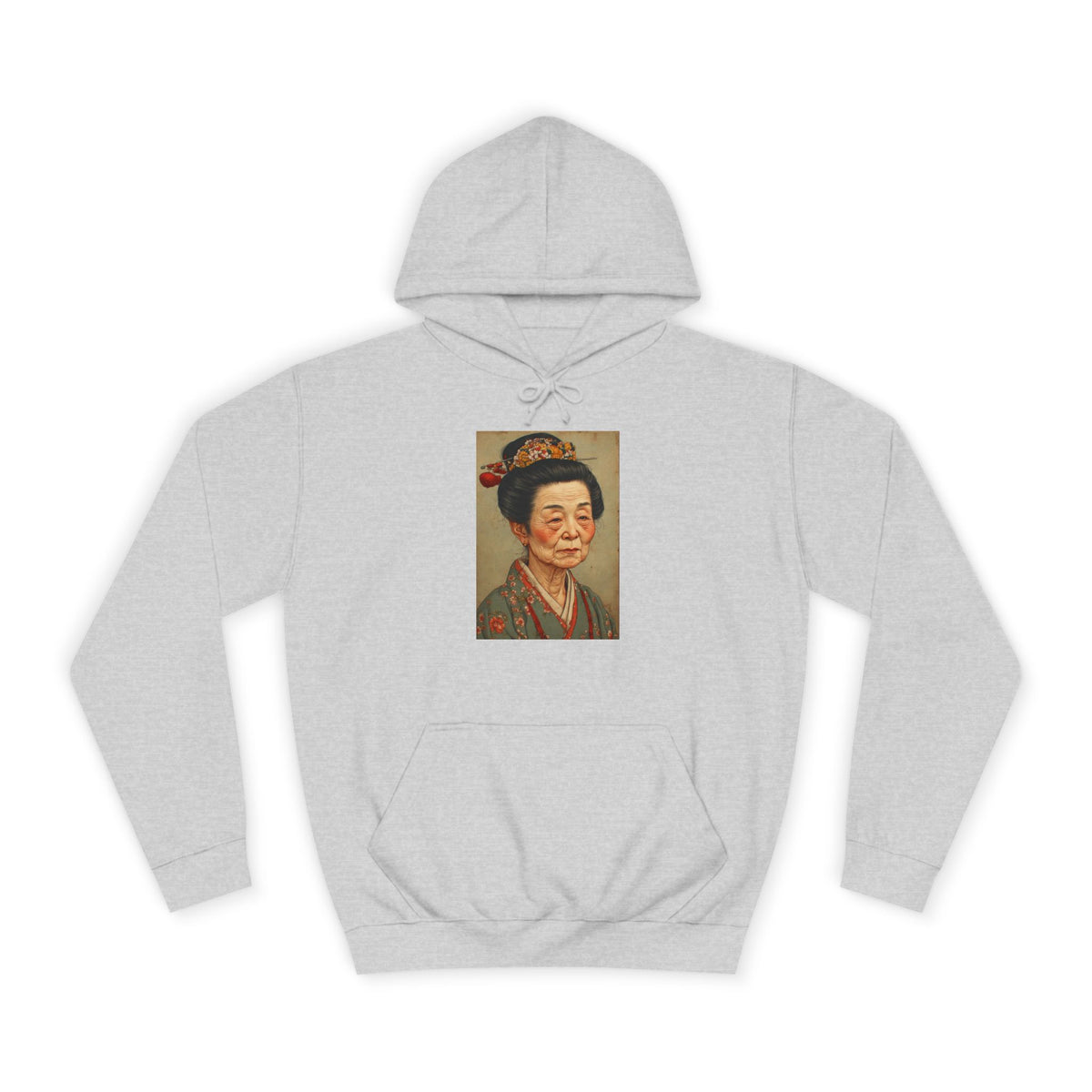 Vintage Japanese Woman Hoodie