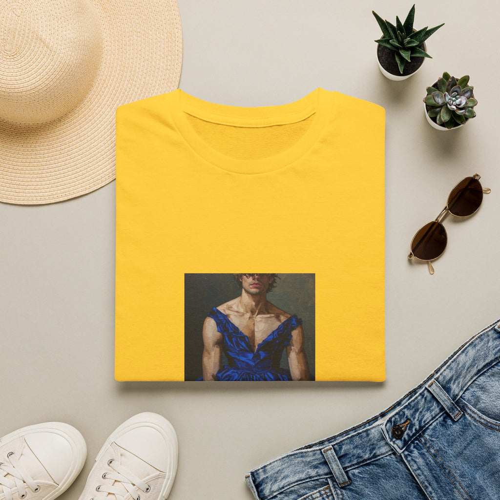 Man In Blue Dress T-shirt