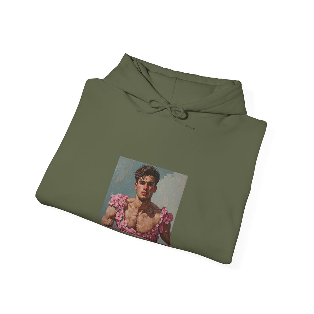 Man In Pink Dress Graphic Pullover