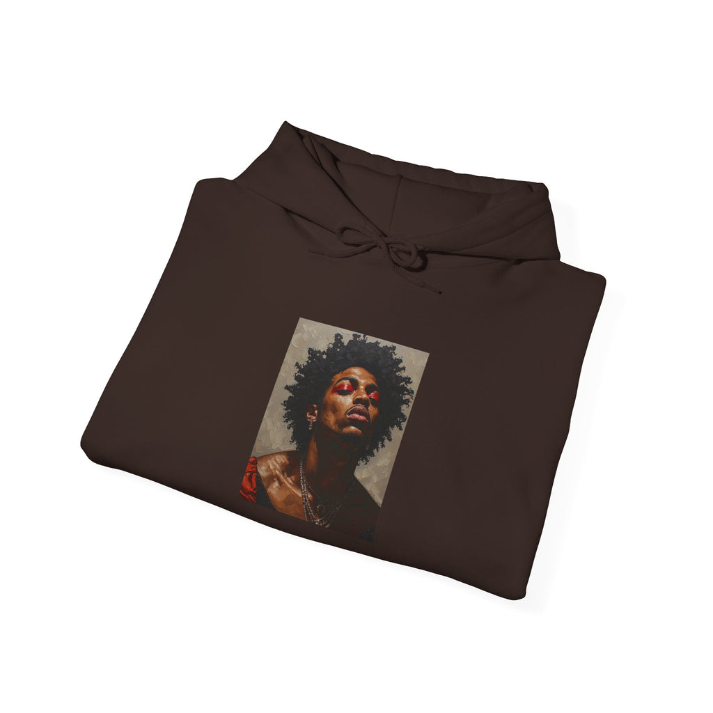 Man w/ Red Eyeshadow Hoodie