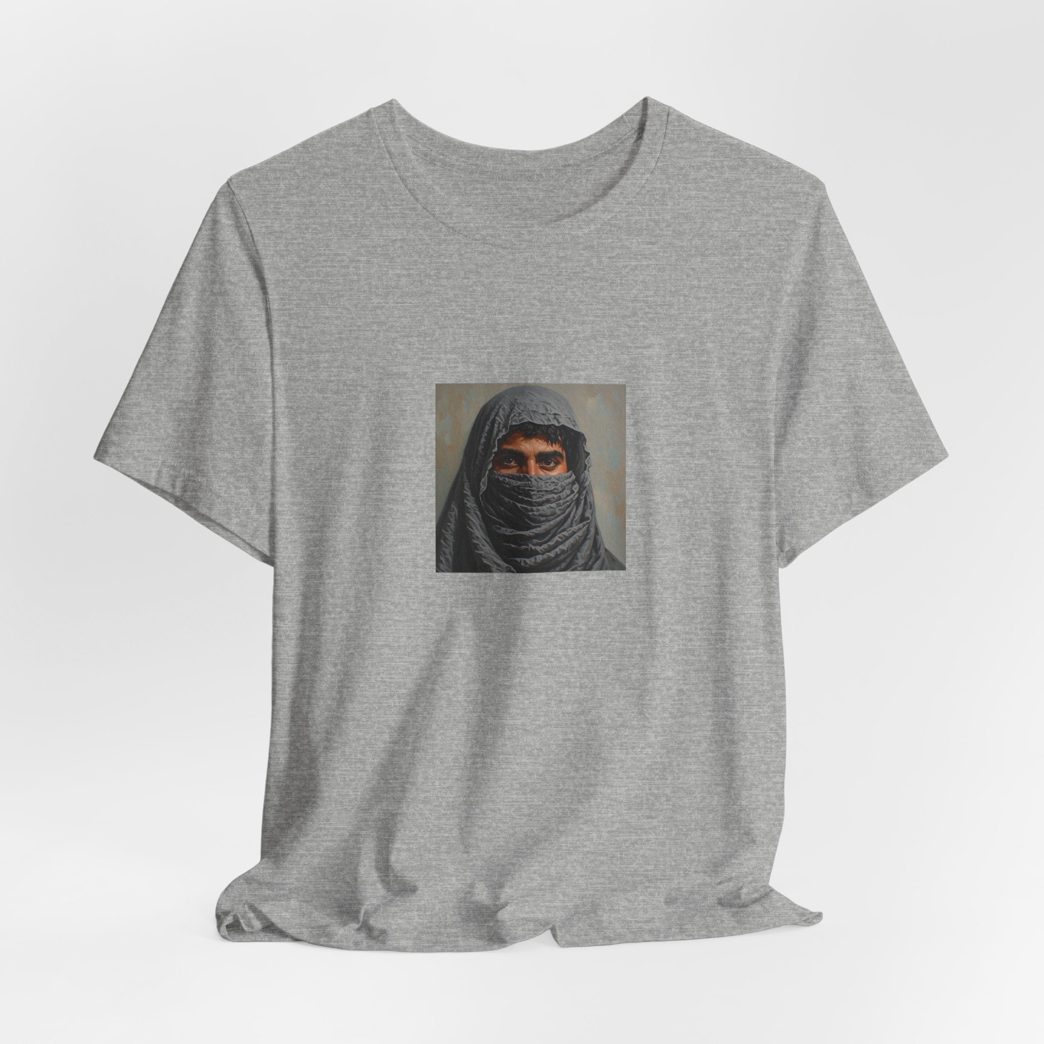 Veiled Man Portrait T-shirt
