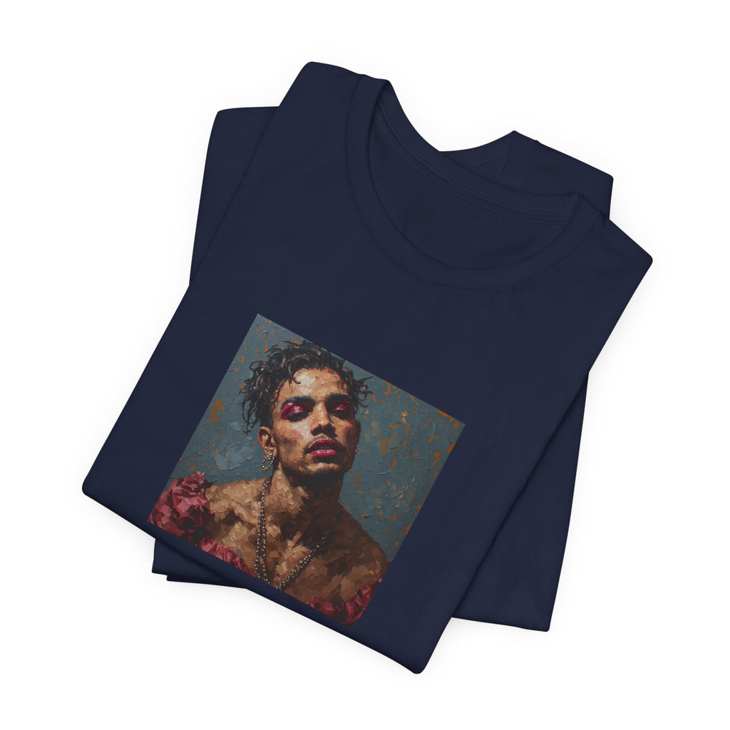 Man w/ Pink Eyeshadow T-Shirt