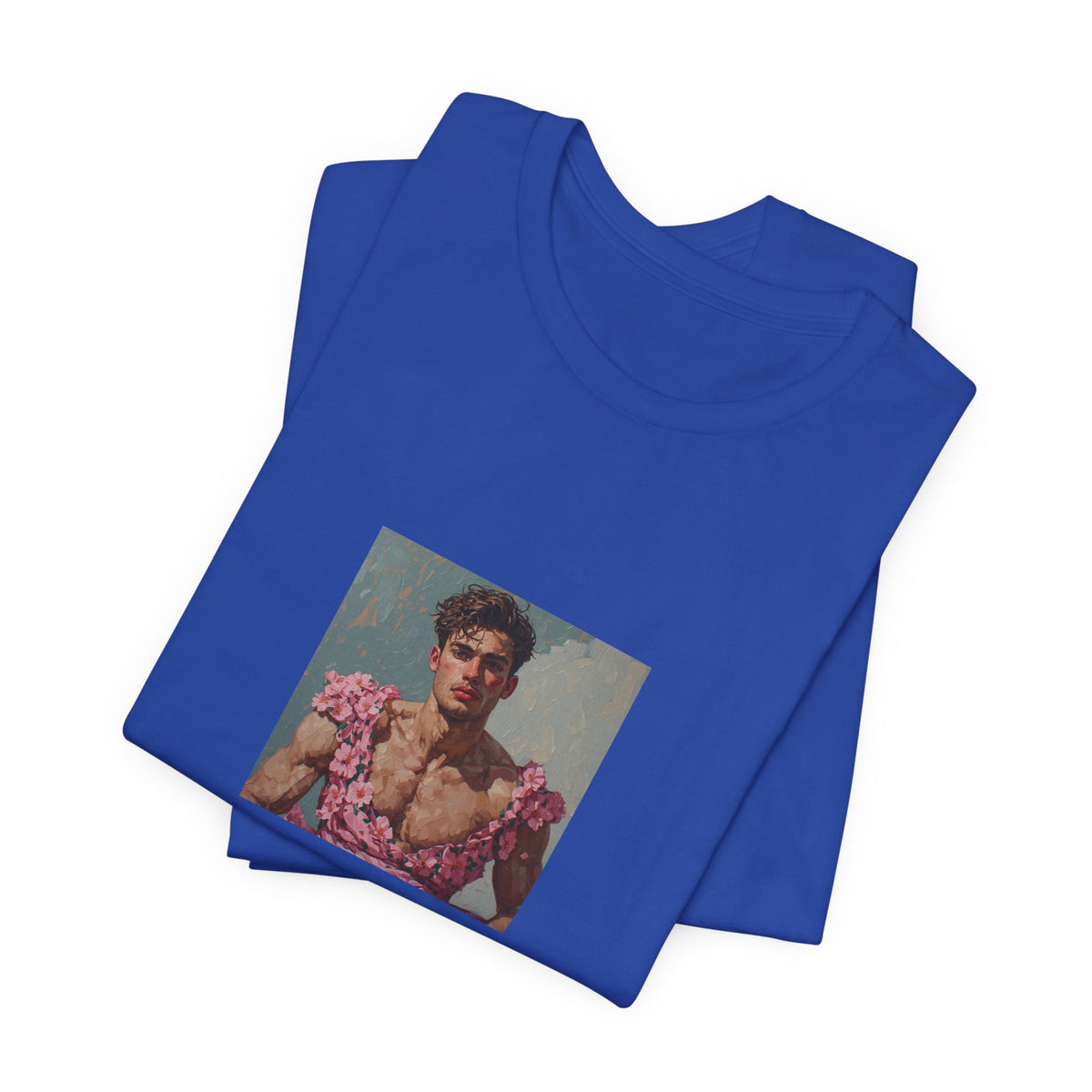Man In Pink Dress T-shirt